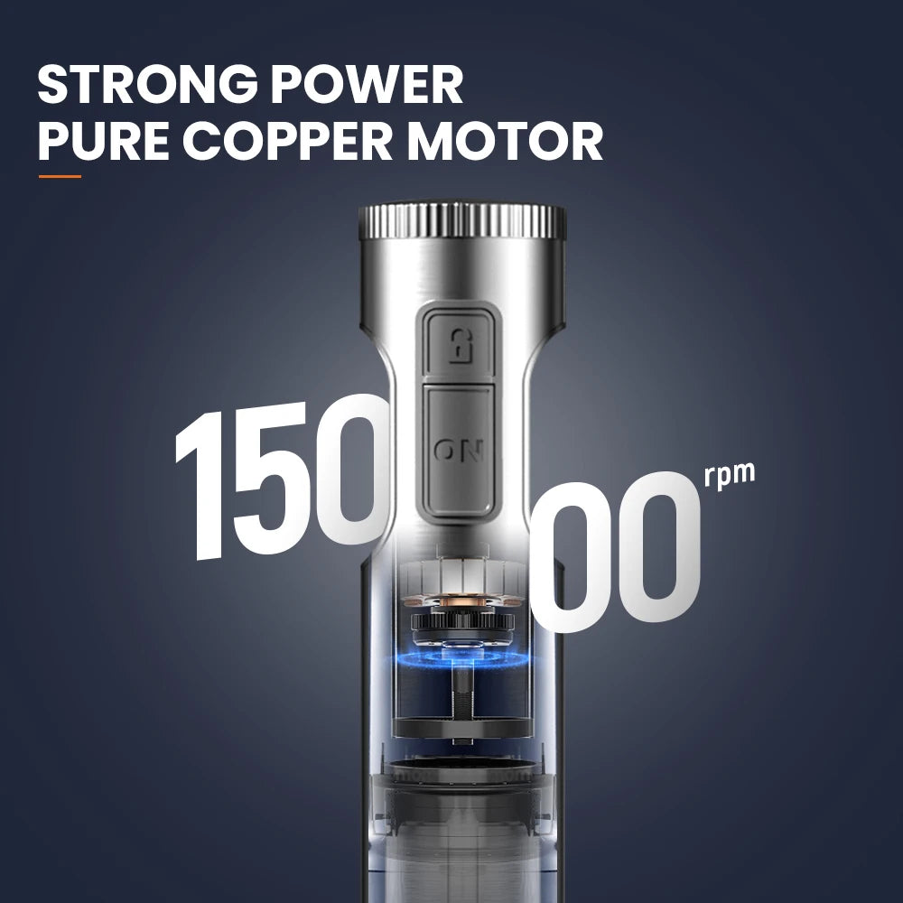 MIUI 1000W Hand Immersion Blender – Powerful 4-in-1 Stainless Steel Food Mixer