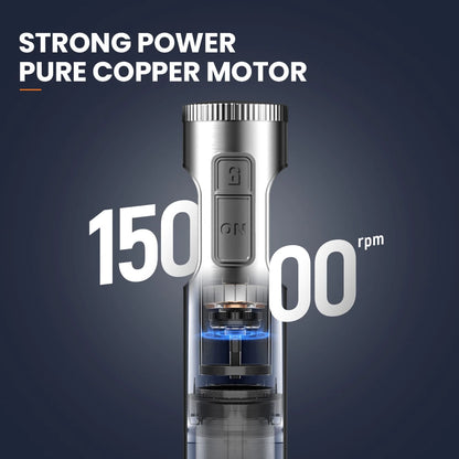 MIUI 1000W Hand Immersion Blender – Powerful 4-in-1 Stainless Steel Food Mixer